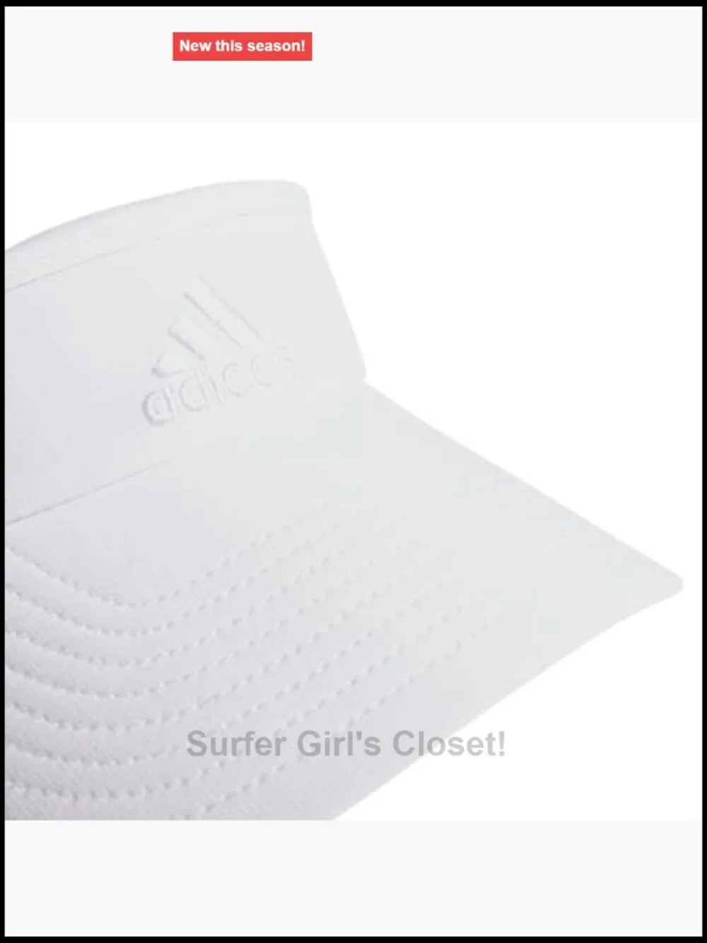 Athletic Clip-on Sun Hat with Sweatband